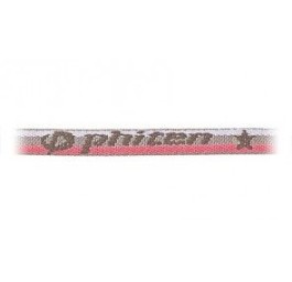 PHITEN standard collier 55cm rose gris rayé