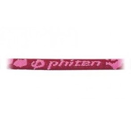 PHITEN standard collier 45cm bordeaux rose