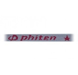PHITEN standard collier 45cm gris rouge