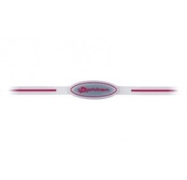 PHITEN sport collier 55cm bordeaux blanc