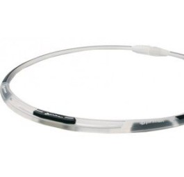 PHITEN sport collier 3line 43cm transp noir