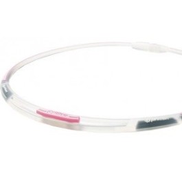 PHITEN sport collier 3line 50cm transp rose