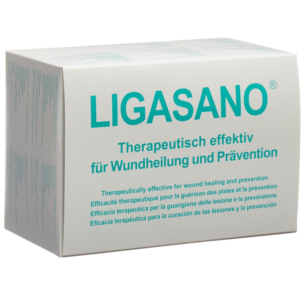 LIGASANO compresse mousse 10x10x1cm stér 10 pce