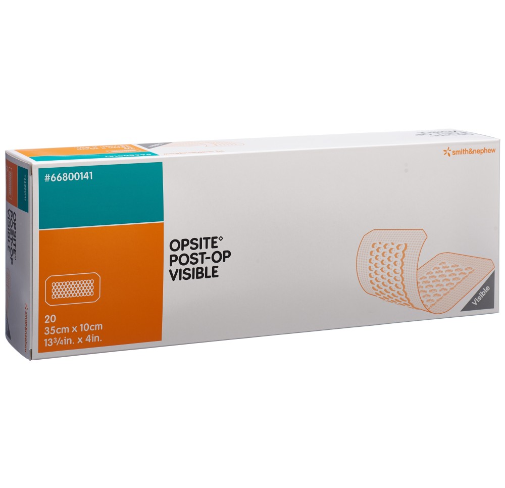 OPSITE POST OP VISIBLE pans transp 35x10cm 20 pce OPSITE POST OP VISIBLE pans transp 35x10cm 20 pce