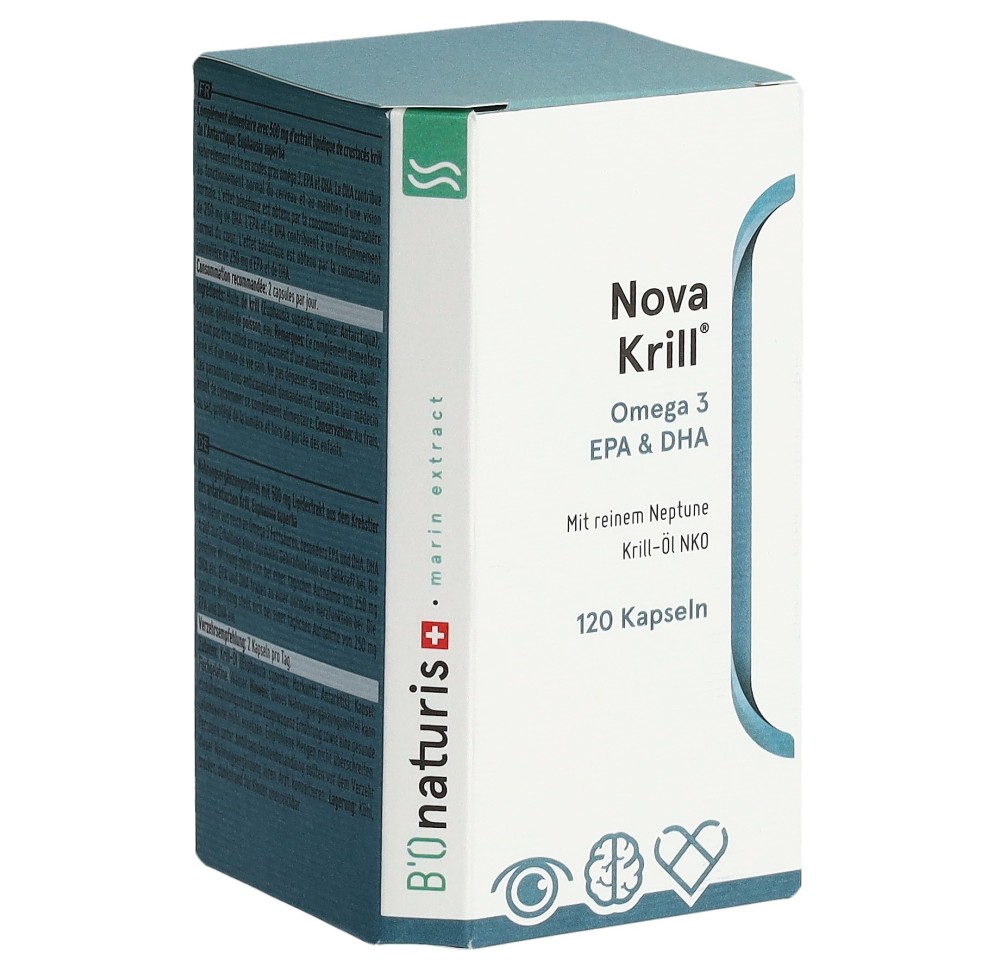 NOVAKRILL NKO huile de krill caps 500 mg 120 pce