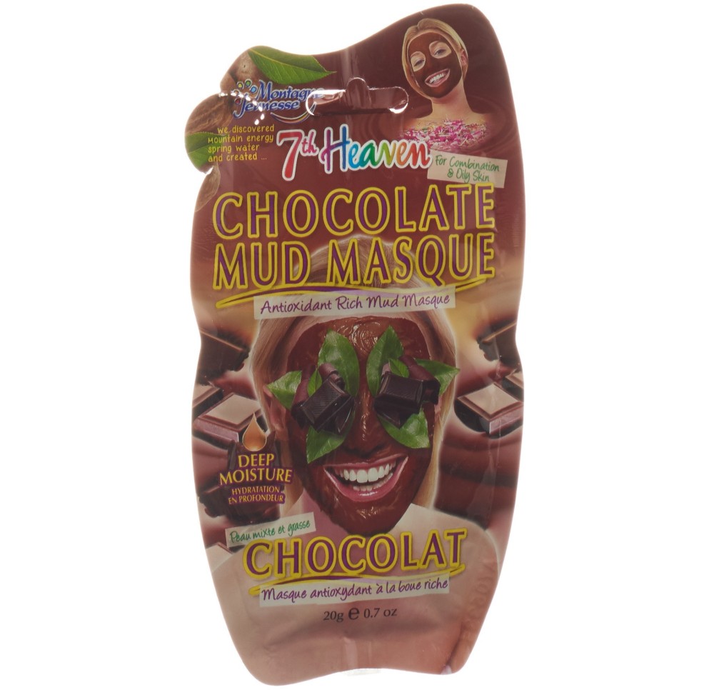 MONTAGNE JEUNESSE chocolate mask purif hydr 20 g