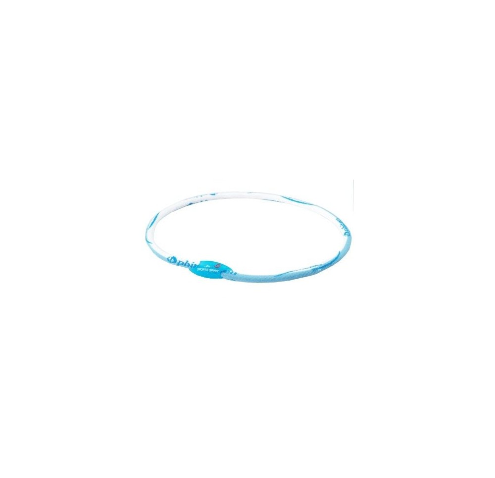 PHITEN air collier 50cm beans bleu PHITEN air collier 50cm beans bleu