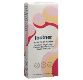 FOOTNER chaussettes exfoliantes Barefoot ready