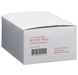 NOTON EAR Plus 12 x 3 paire