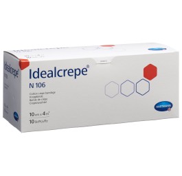 IVF idealcrepe bande 4mx10cm 10 pce