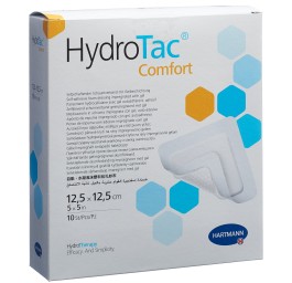 HYDROTAC Comfort pansement 12.5x12.5cm stér 10 pce