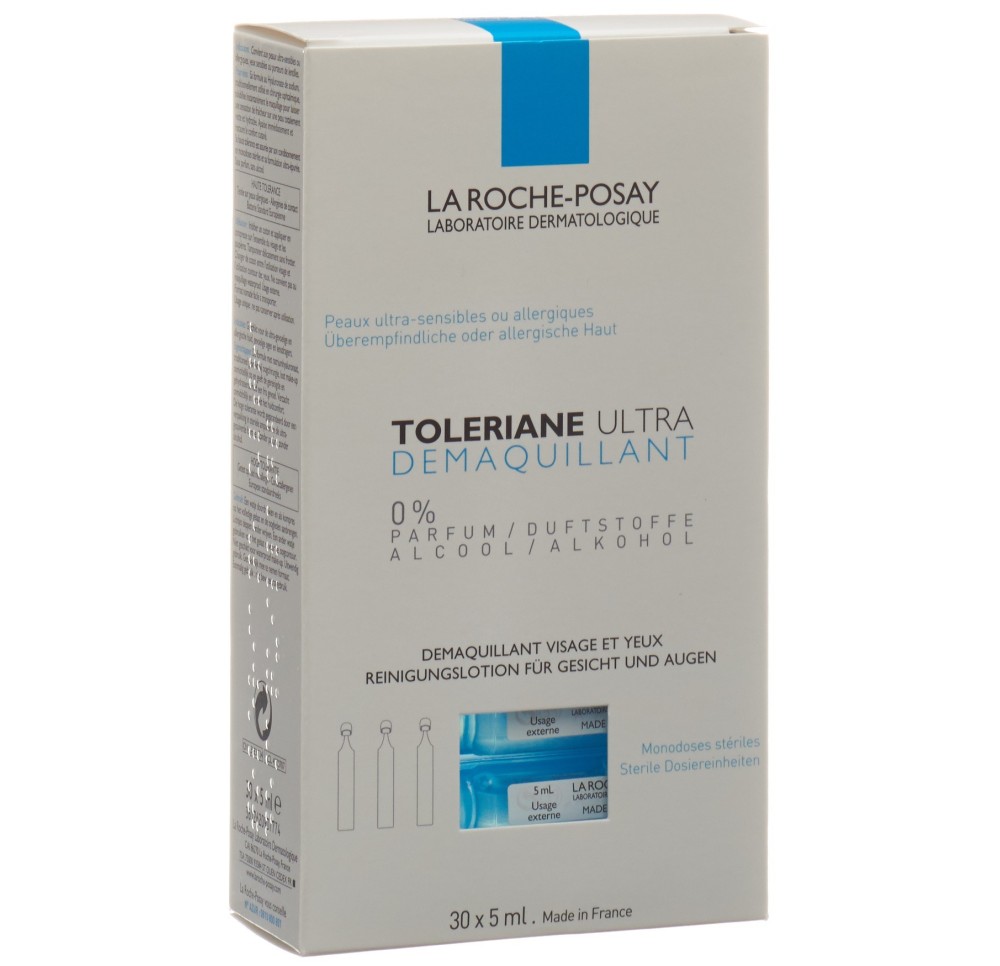 ROCHE POSAY Respect toleriiane dém yeux 30 x 5 ml