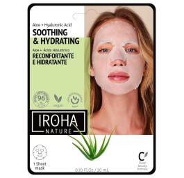 IROHA Maske Aloe/Gr Tea/Ginseng