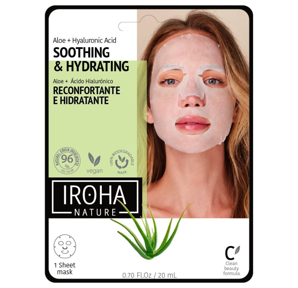 IROHA Maske Aloe/Gr Tea/Ginseng IROHA Maske Aloe/Gr Tea/Ginseng