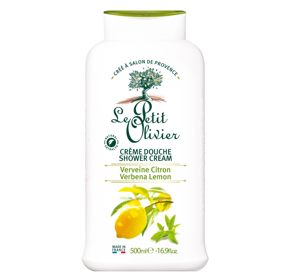 LE PETIT OLIVIER crème douche verv-citr 500 ml LE PETIT OLIVIER crème douche verv-citr 500 ml