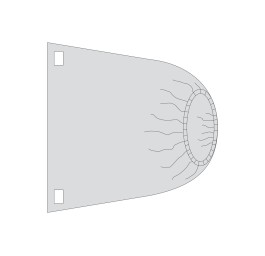 BARRIER housse universelle 75x75cm 20 pce
