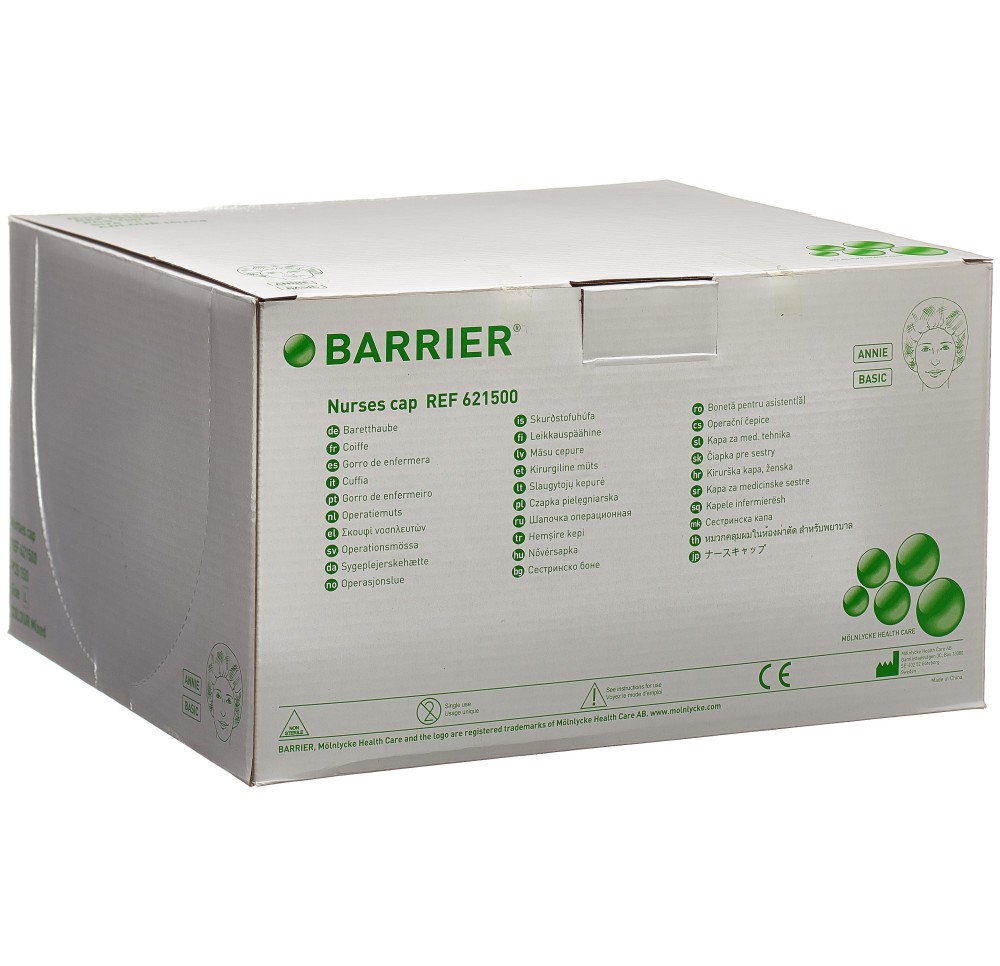 BARRIER coiffe chirurg Annie assorti 150 pce