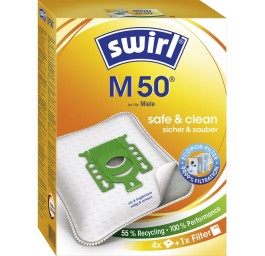 SWIRL sacs aspirateur M50 4 pce
