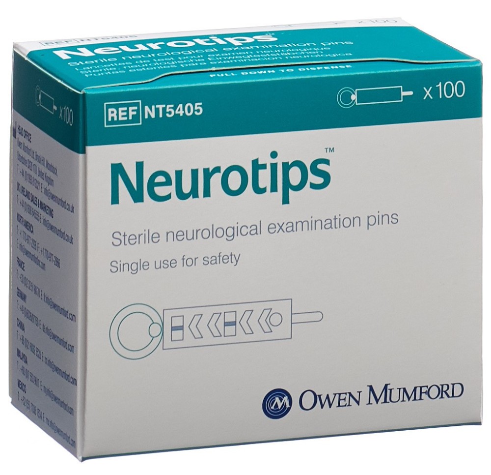 NEUROPEN neurotips pour Neuropen 100 pce