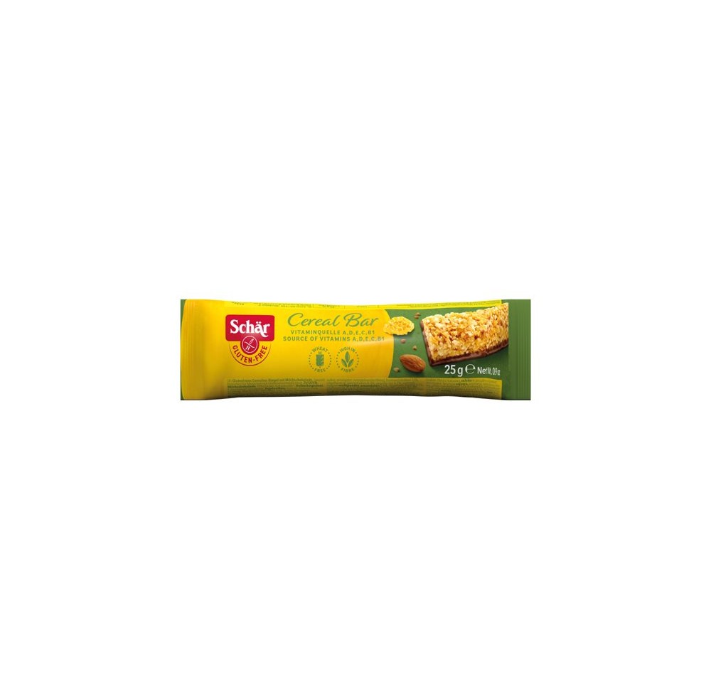 SCHÄR disp cereal bar barre sans gluten 25 x 25 g