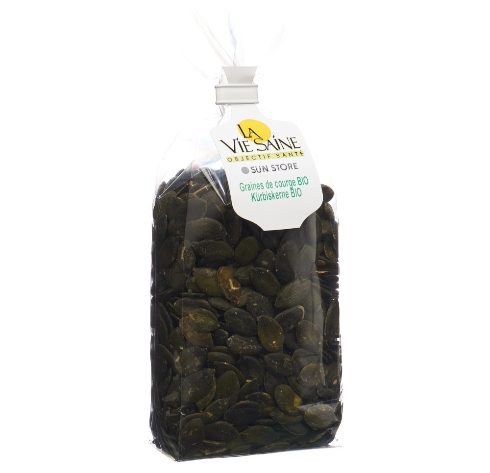 LA VIE SAINE graines de courge bio sach 250 g