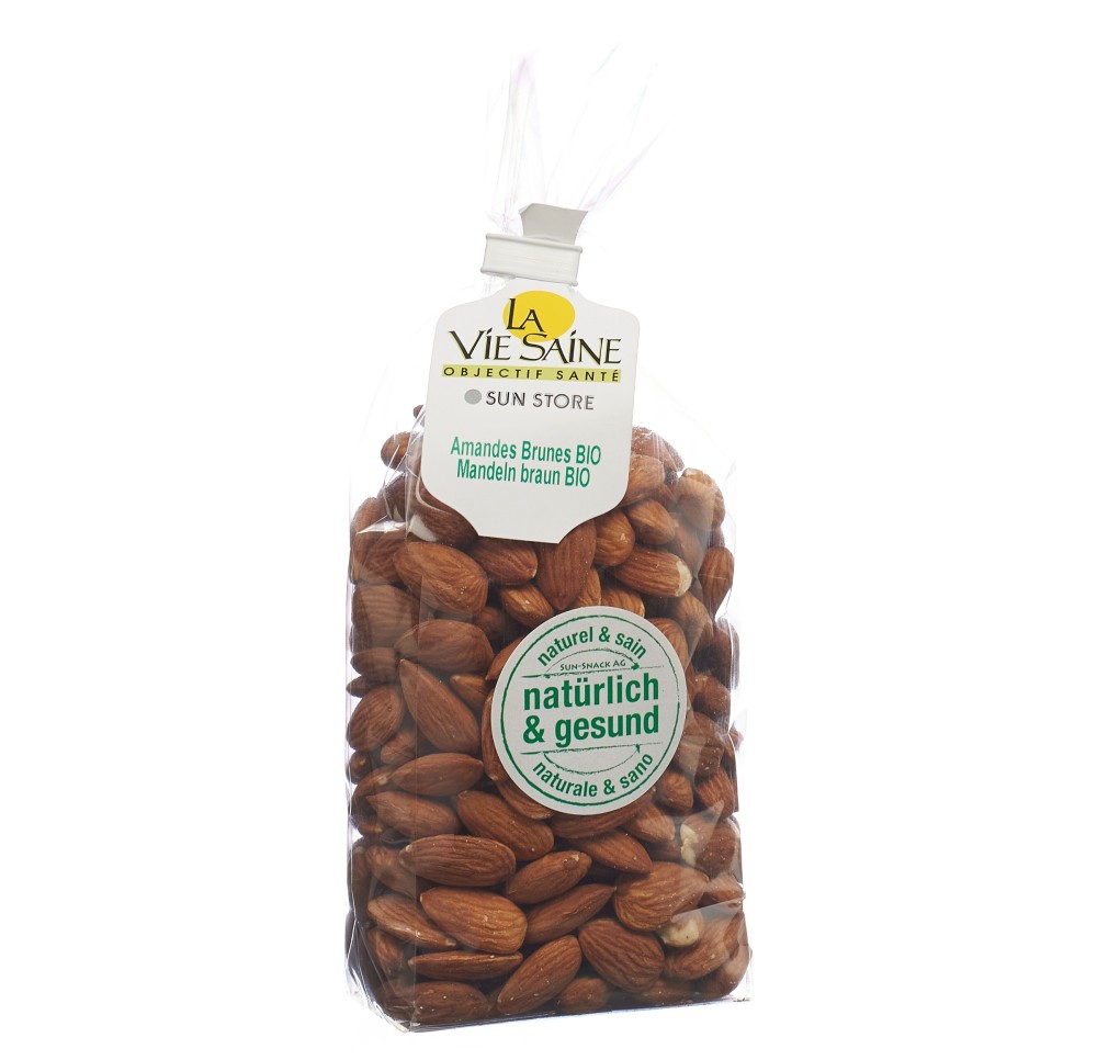 LA VIE SAINE amandes brunes bio sach 250 g