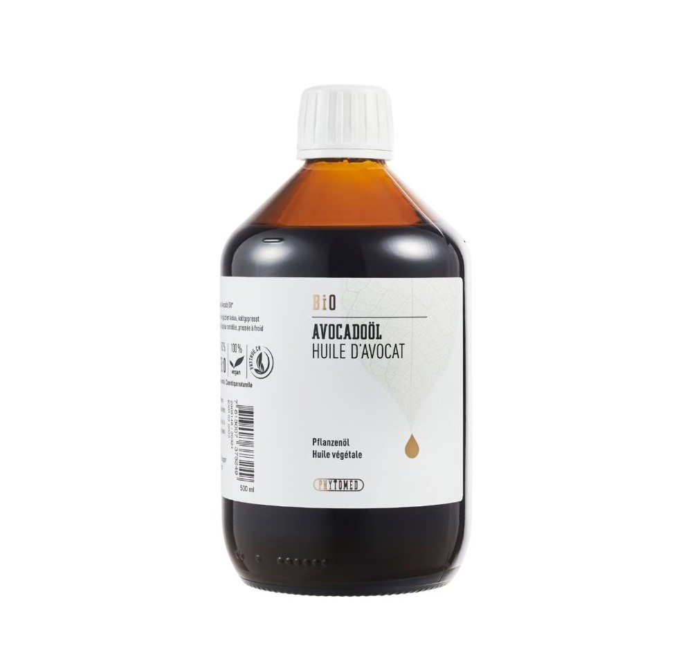 PHYTOMED Huile d'avocat bio 500 ml