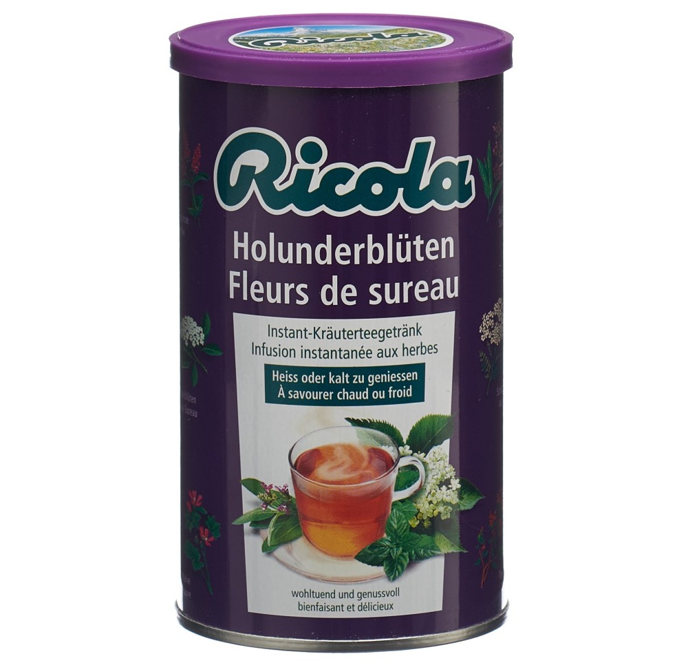 RICOLA infusion fleurs de sureau instant bte 200 g RICOLA infusion fleurs de sureau instant bte 200 g