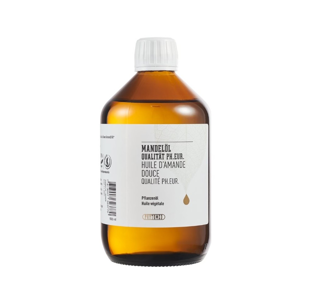 PHYTOMED Huile amande douce Ph.Eur. raffin 500 ml