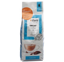 CLARO décaffeinato café moulu bio sach 250 g