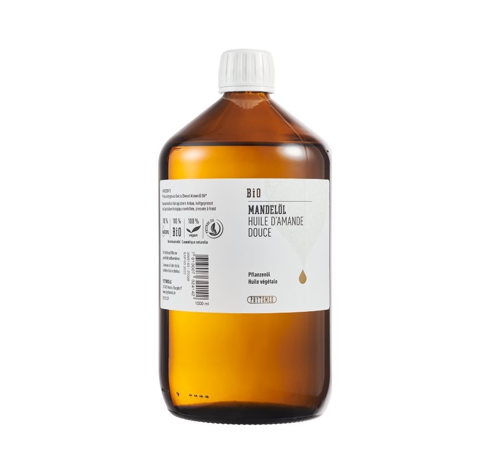PHYTOMED Huile d'amande douce bio 1000 ml