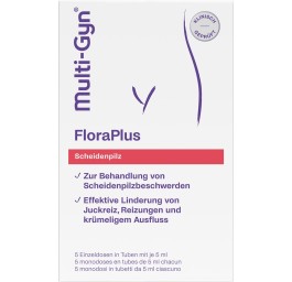 MULTI-GYN FloraPlus gel candidose vagin 5 tb 5 ml