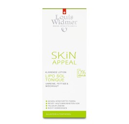 WIDMER Skin Appeal Lipo Sol ton s alcool 150 ml