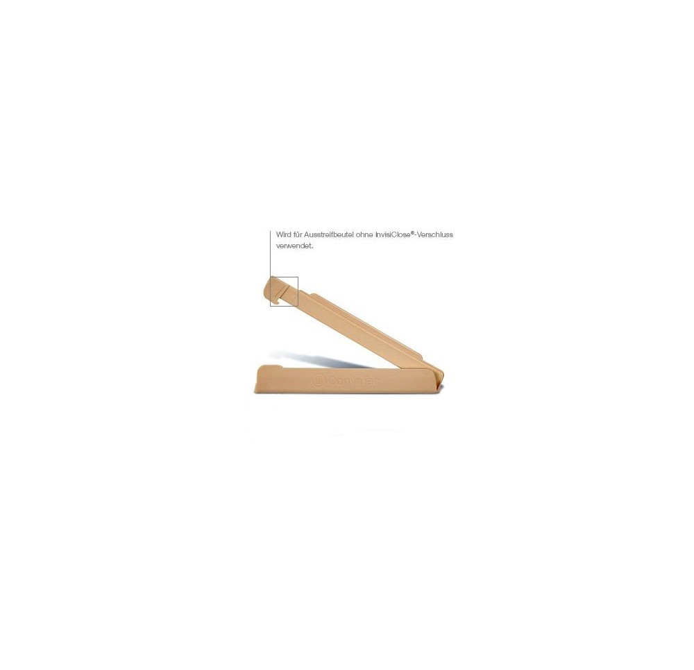 CONVATEC pinces poches iléo standard 1x8cm 10 pce