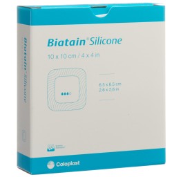 BIATAIN Silic pans mousse 10x10cm adhés 10 pce