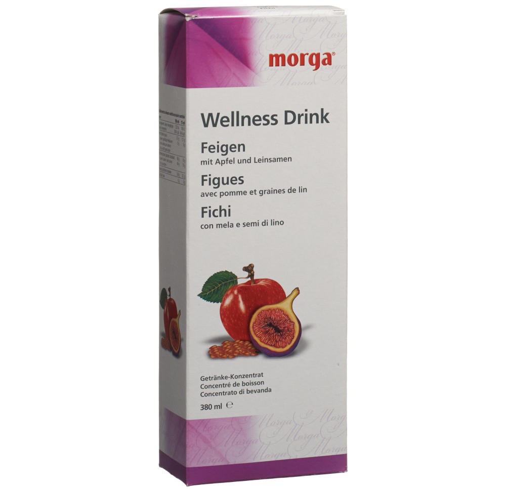 MORGA wellness drink figue 380 ml MORGA wellness drink figue 380 ml