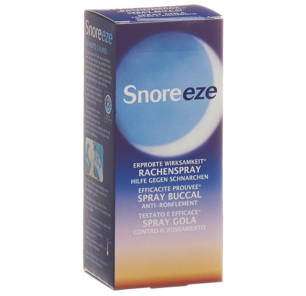 SNOREEZE doucenuit spr buccal anti-ronflem 23.5 ml SNOREEZE doucenuit spr buccal anti-ronflem 23.5 ml