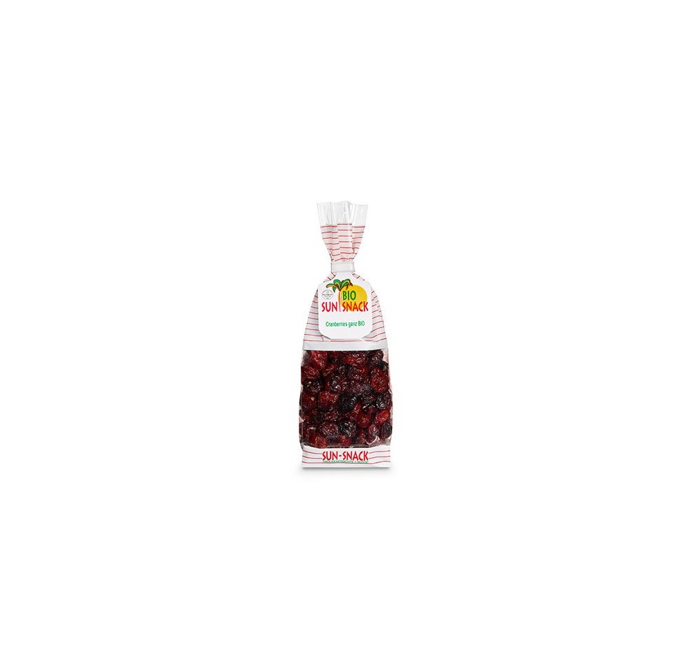 BIO SUN SNACK cranberries entièrs bio sach 200 g BIO SUN SNACK cranberries entièrs bio sach 200 g