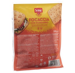 SCHÄR focaccia avec romarin sans gluten 200 g