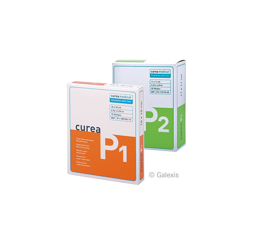 CUREA P1 superabsorbant 10x20cm 10 pce