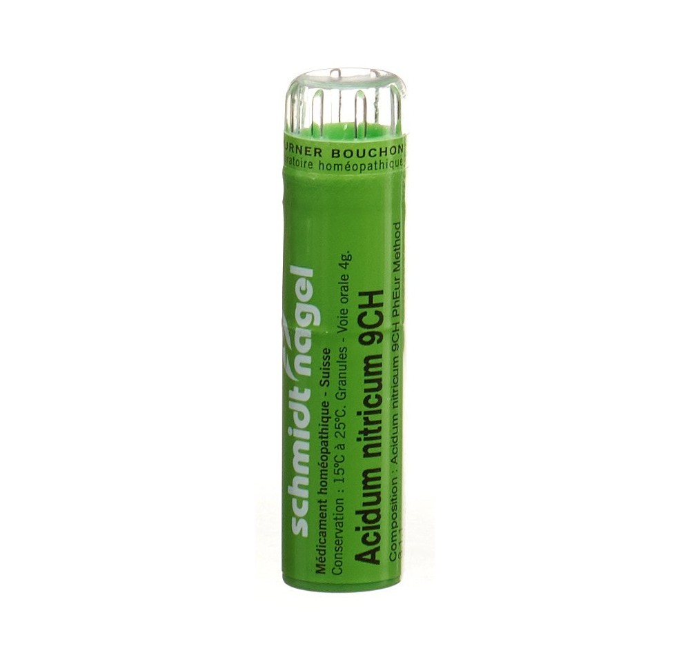 SN acidum nitricum gran 9 CH 4 g