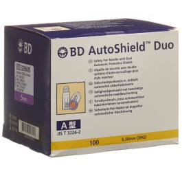 BD AUTOSHIELD DUO aiguille sécurité 5mm 100 pce