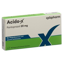 ACIDO-X cpr pell 20 mg 14 pce