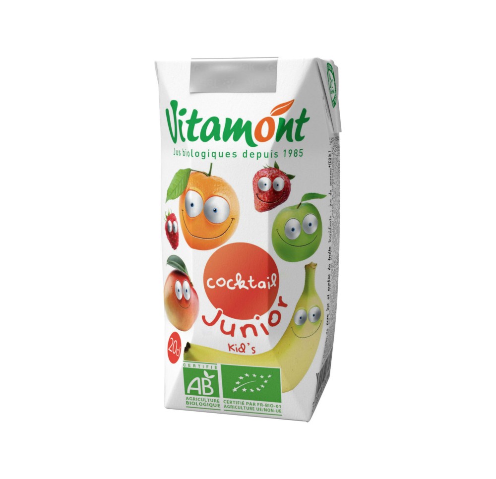 VITAMONT Jus cocktail junior 200 ml VITAMONT Jus cocktail junior 200 ml