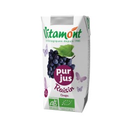 VITAMONT Jus de raisin rouge pur 200 ml