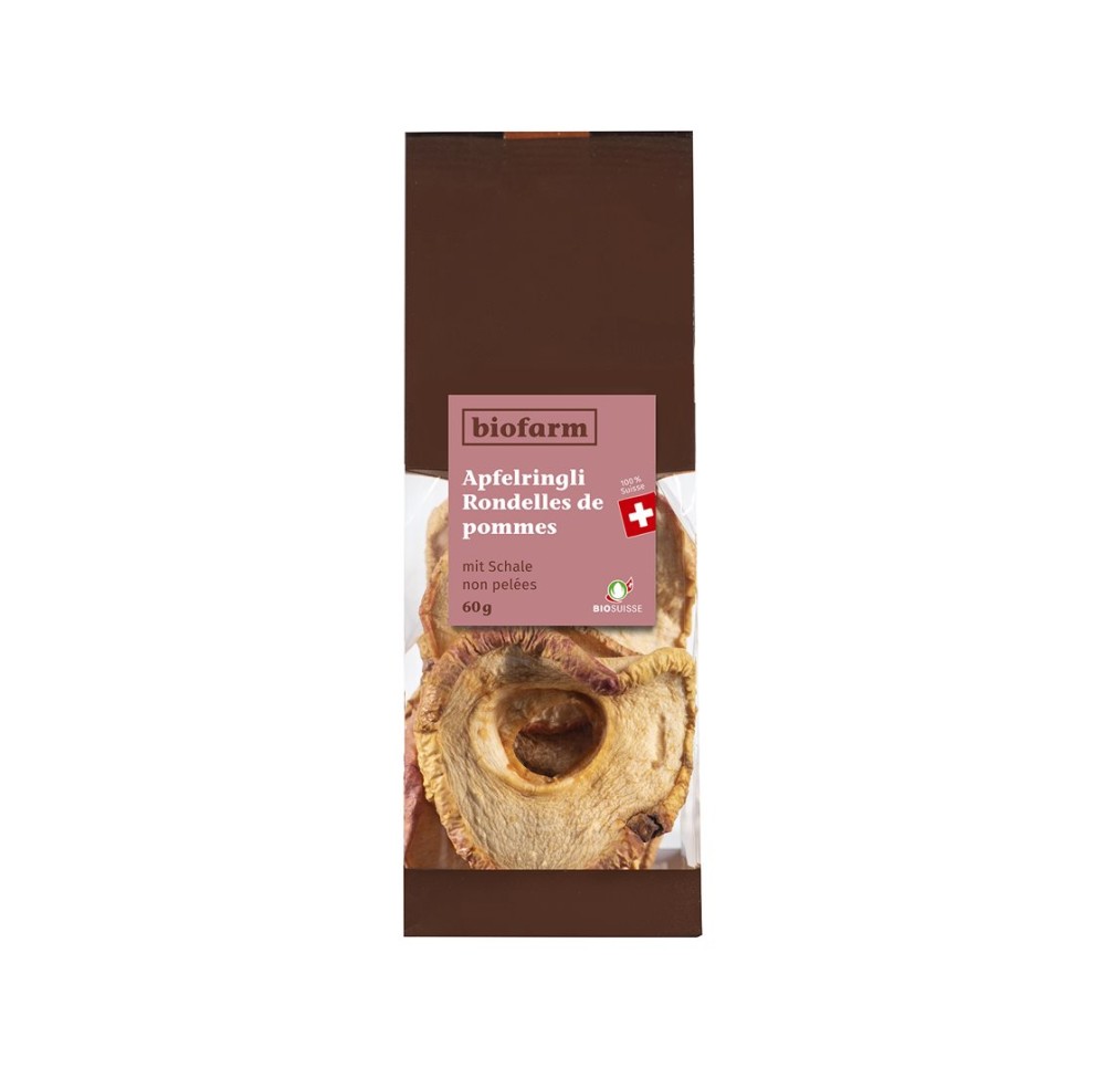 BIOFARM rondelle pomme av pelure bourgeon CH 60 g