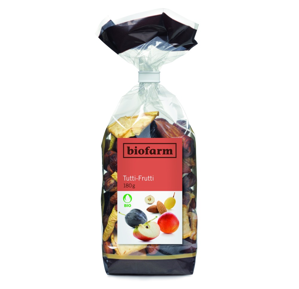 BIOFARM tutti frutti bourgeon sach 180 g BIOFARM tutti frutti bourgeon sach 180 g