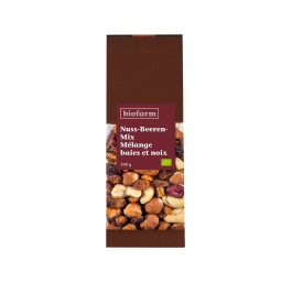 BIOFARM mix de baies-noix bourgeon sach 180 g