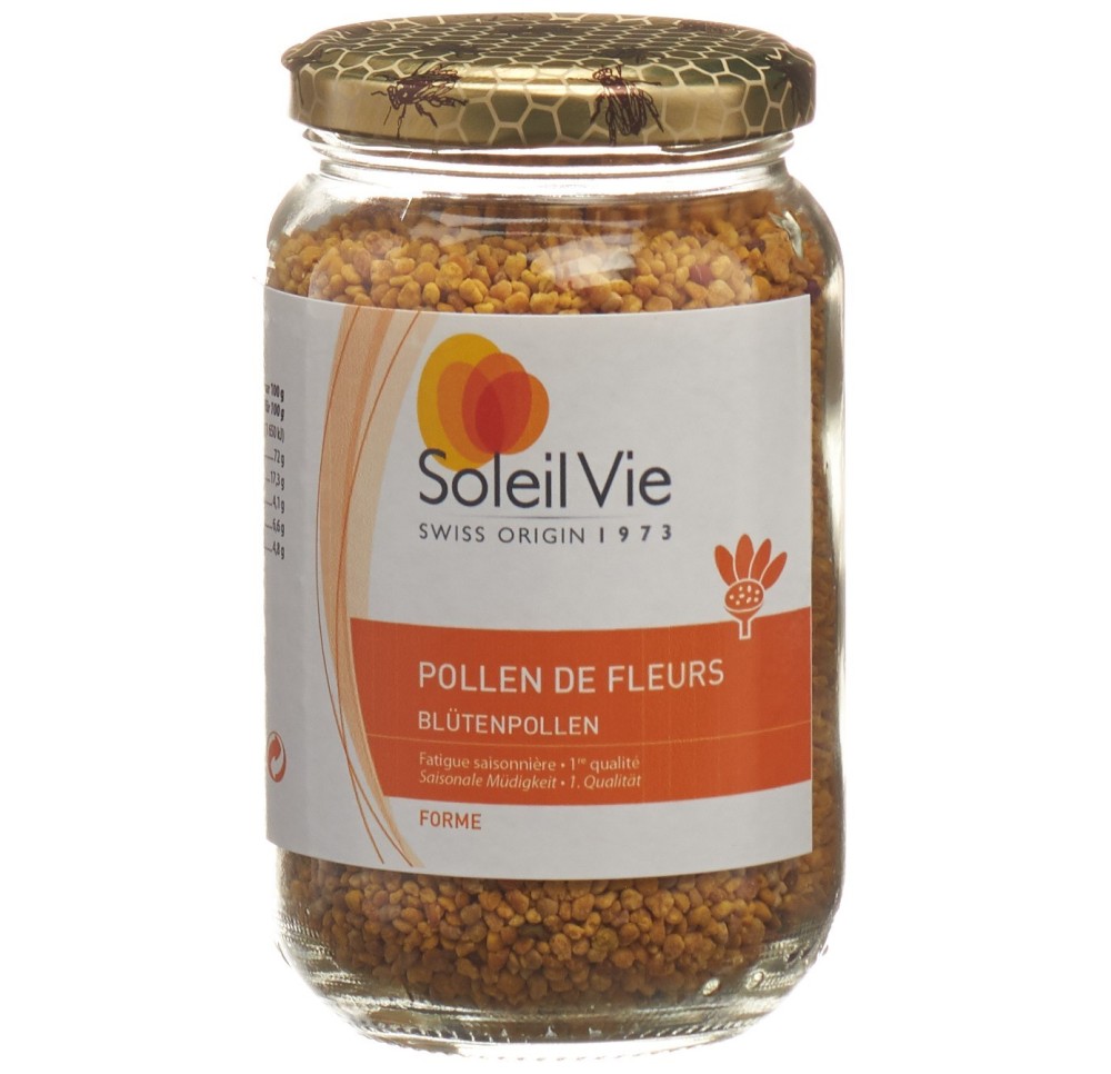 SOLEIL VIE pollen de fleurs 1ère qualité 240 g SOLEIL VIE pollen de fleurs 1ère qualité 240 g