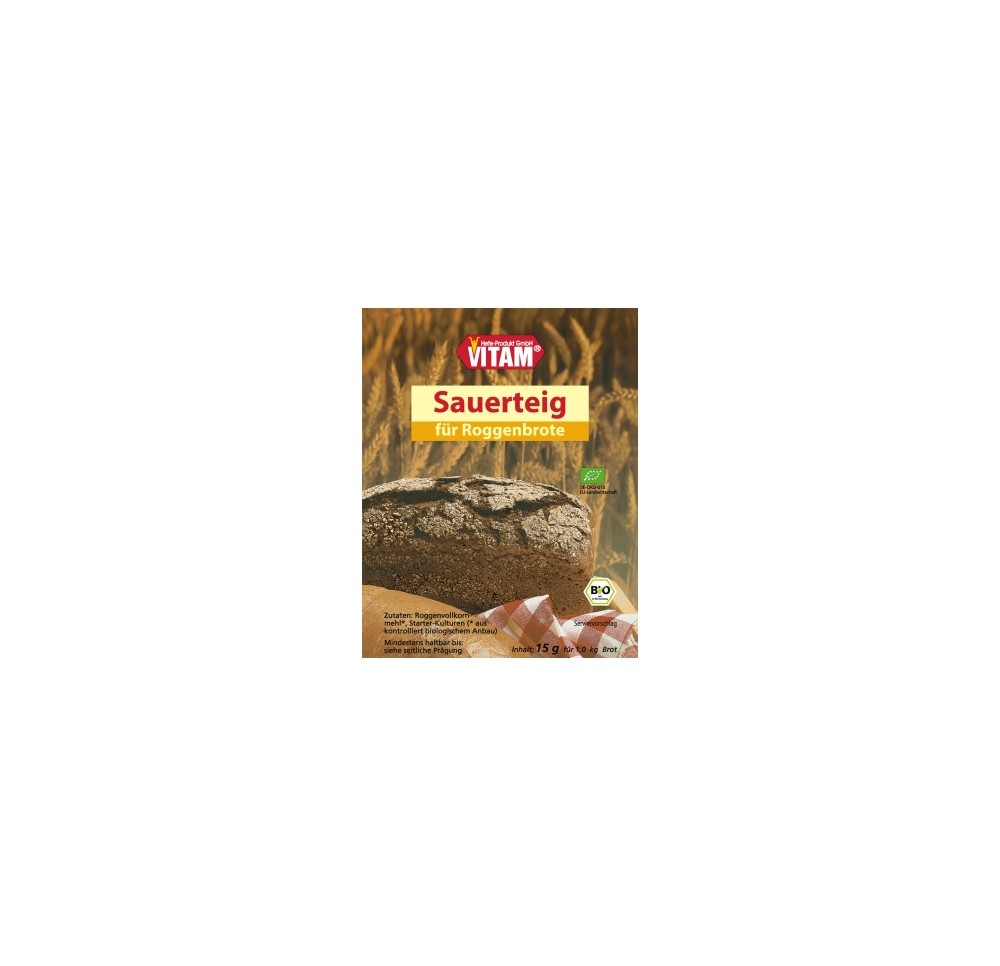 VITAM extrait levain bio sach 15 g VITAM extrait levain bio sach 15 g